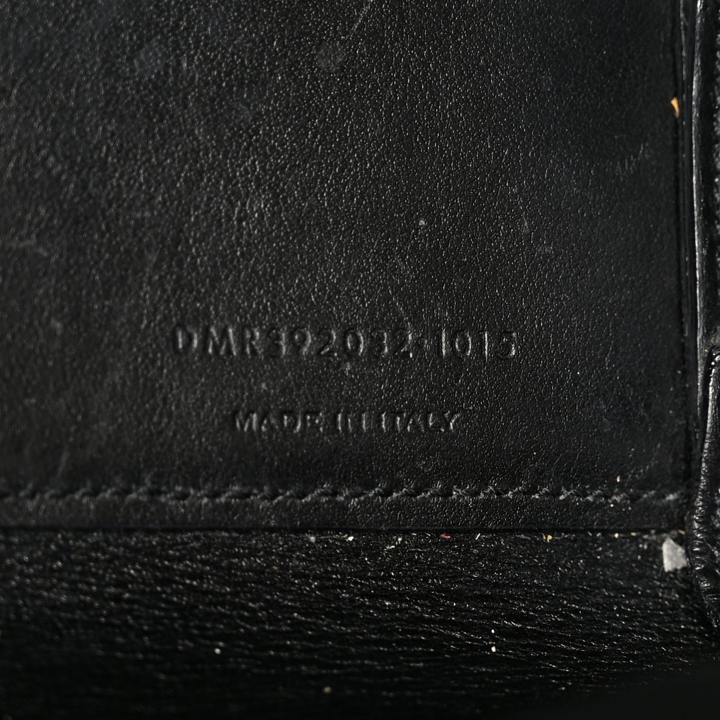 Grained Calfskin Small Sac De Jour Black