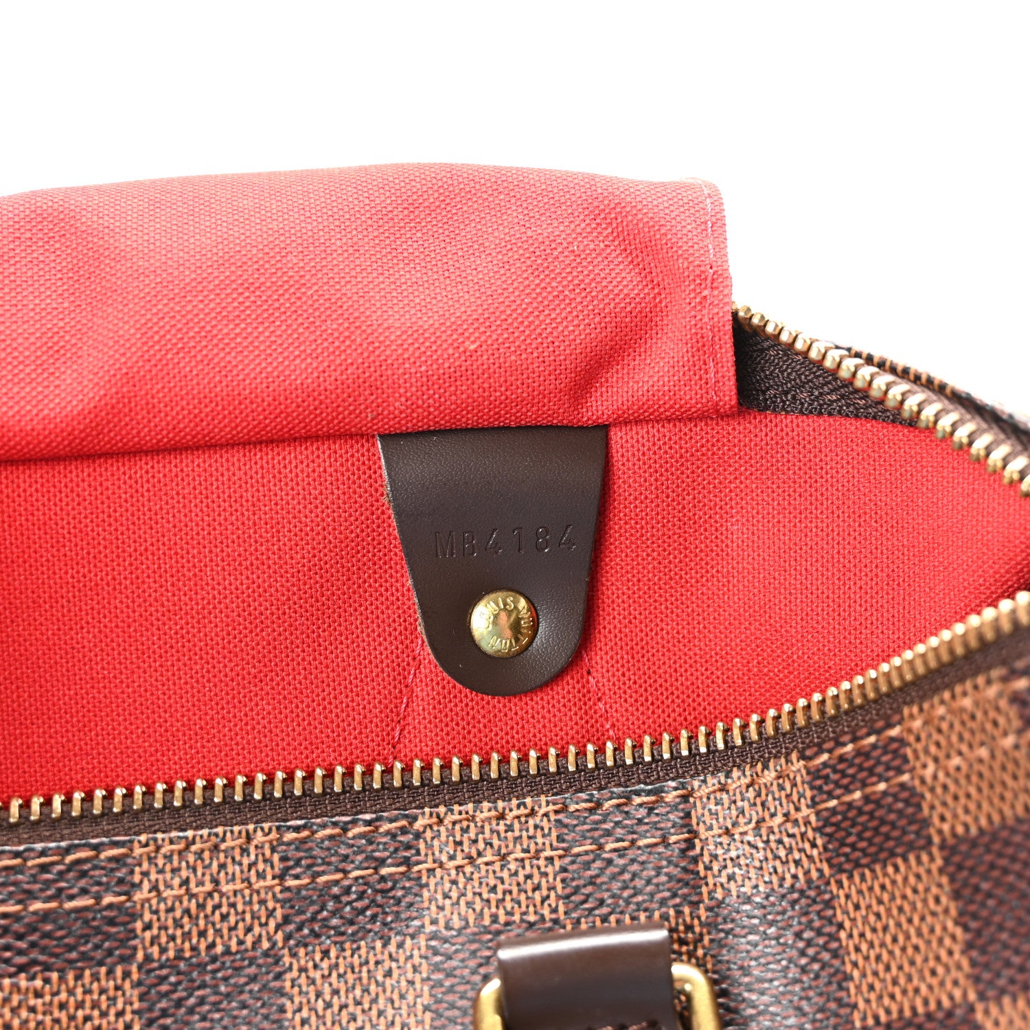 Louis Vuitton Damier Ebene Speedy 30 6 of 10