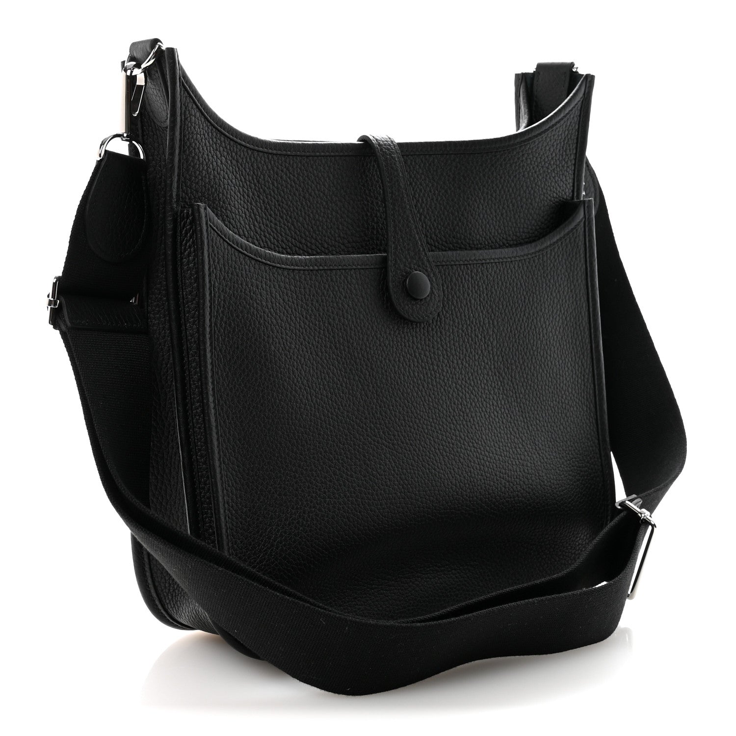 Hermes Taurillon Clemence Evelyne III PM Black 3 of 10