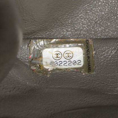 Chanel Caviar Maxi Single Flap Grey 8 of 10