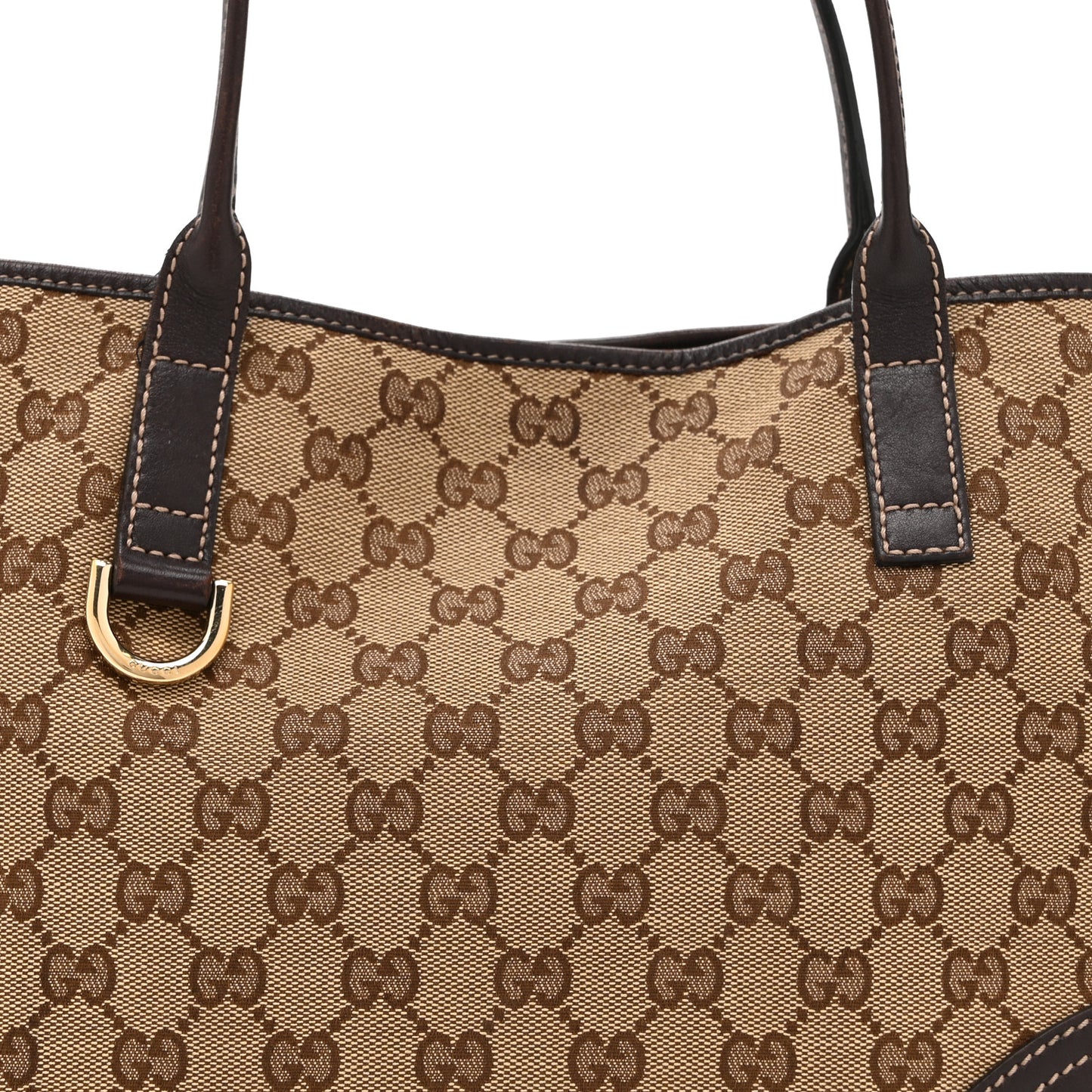 Monogram Medium New Britt Tote Brown
