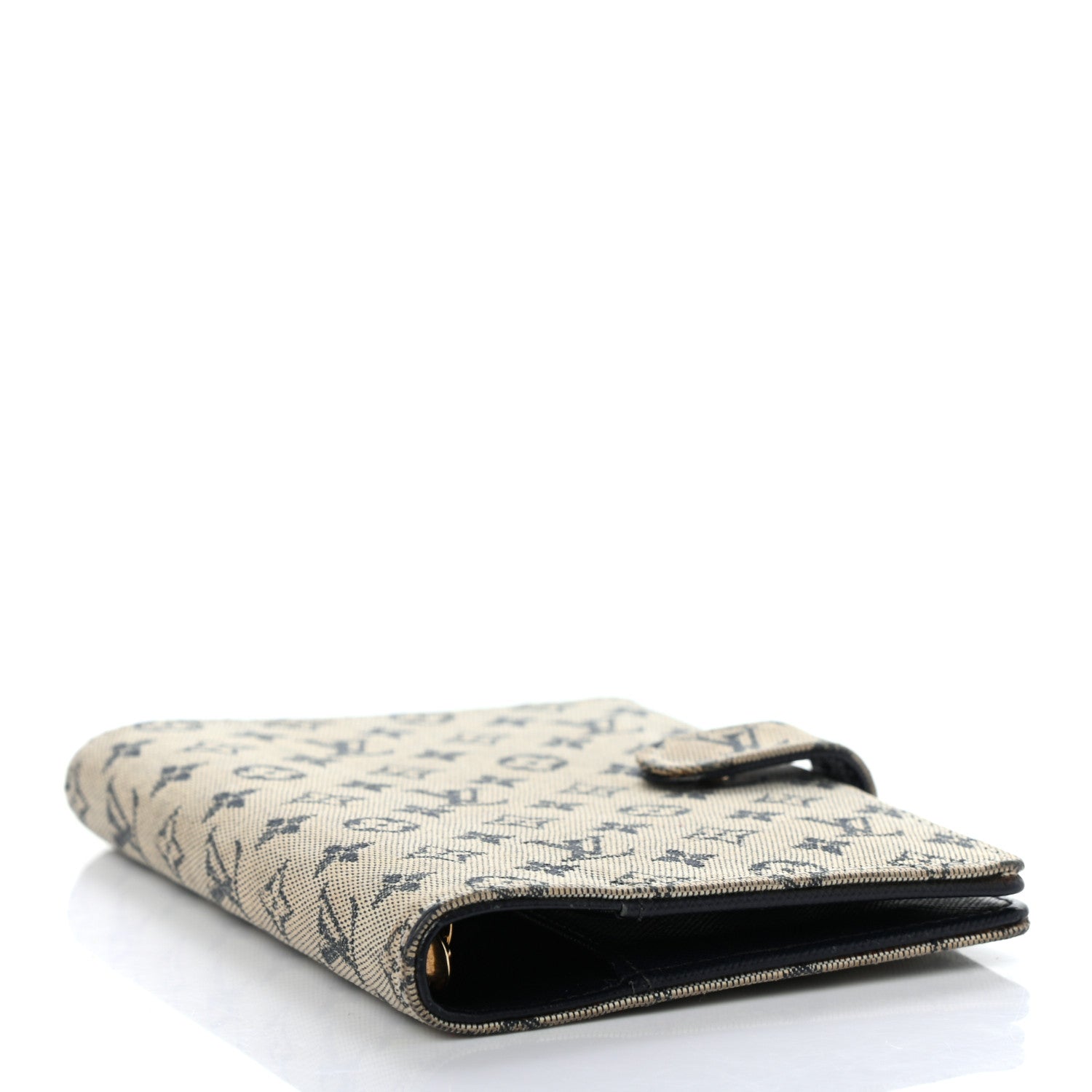 Louis Vuitton Mini Lin Small Ring Agenda Cover Blue 4 of 7