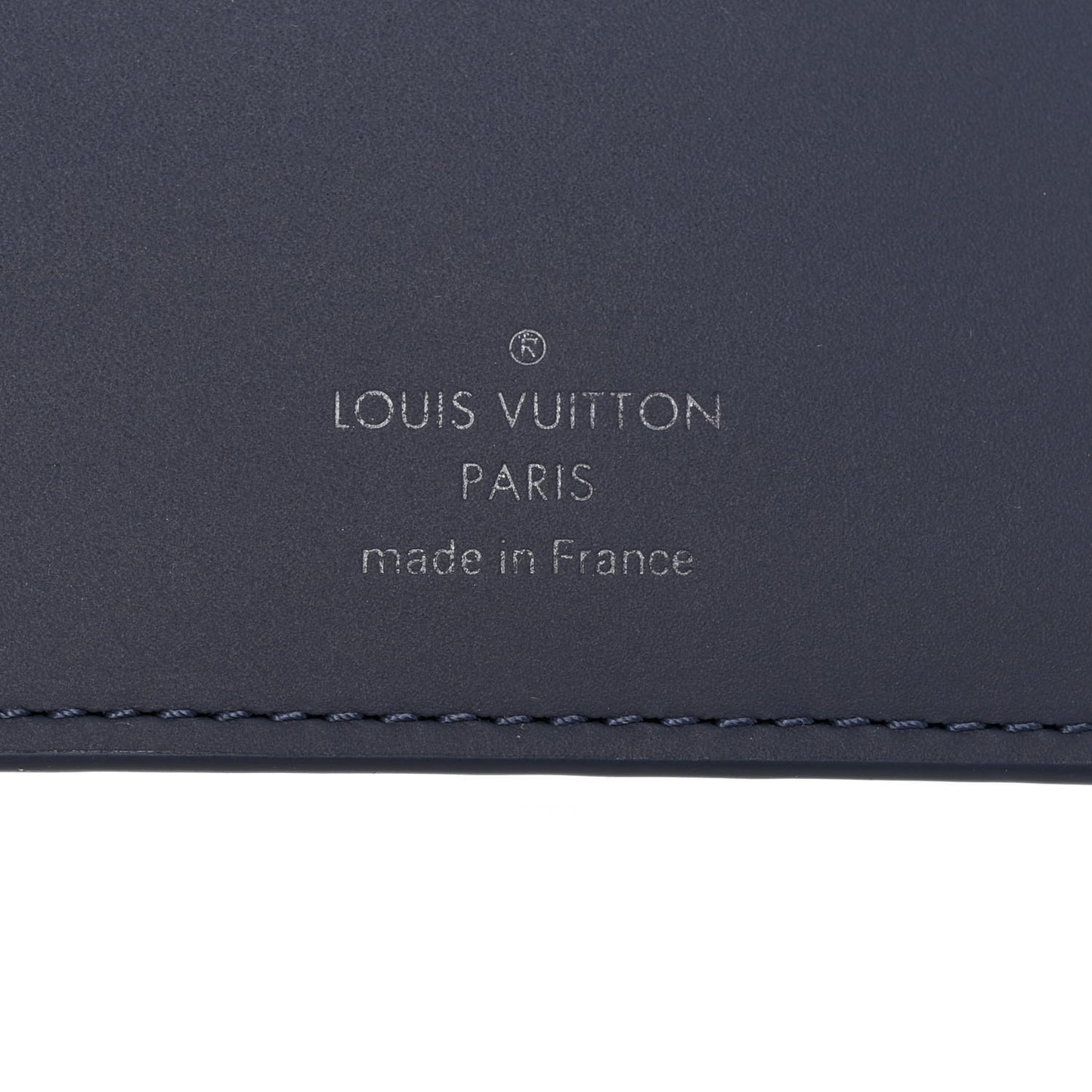 Monogram Shadow Multiple Wallet Navy River Blue