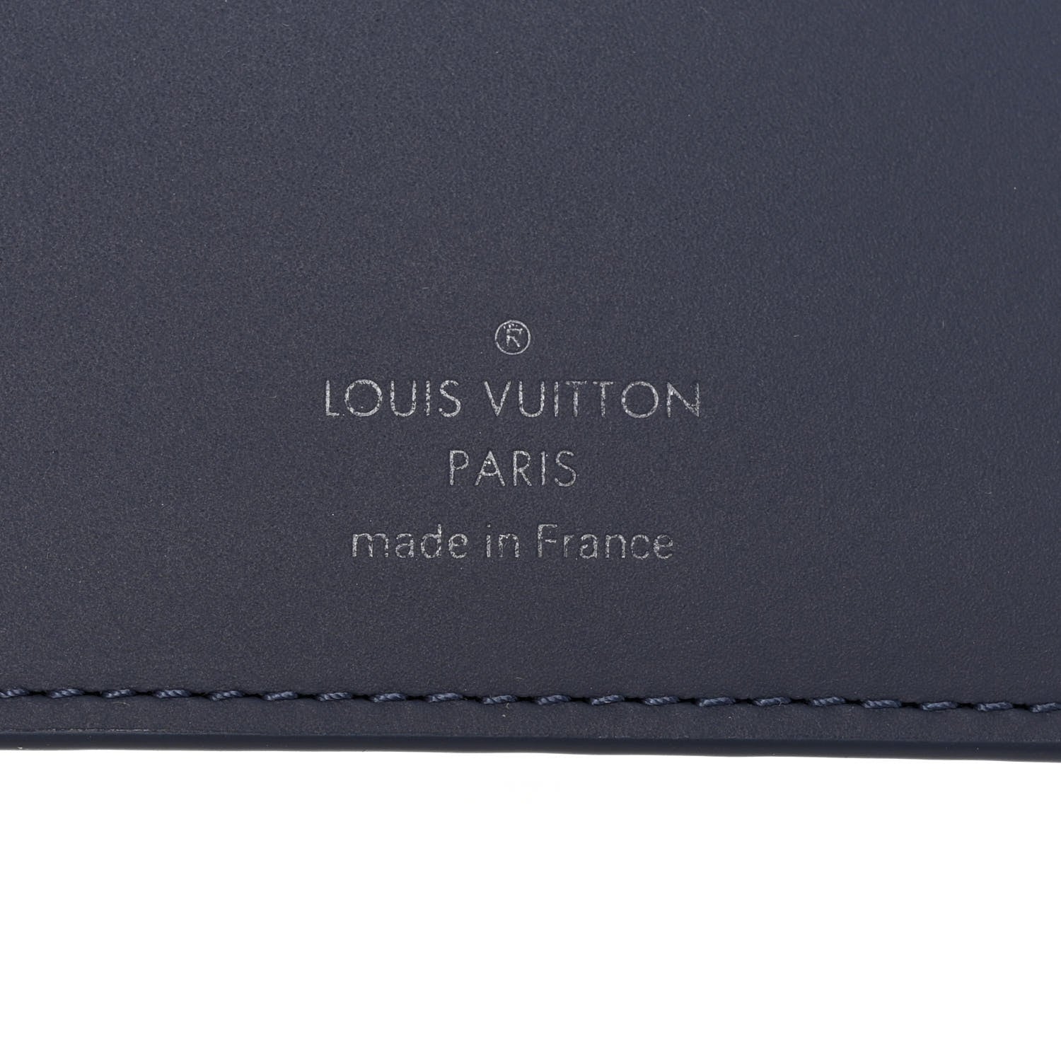 Louis Vuitton Monogram Shadow Multiple Wallet Navy River Blue 6 of 8