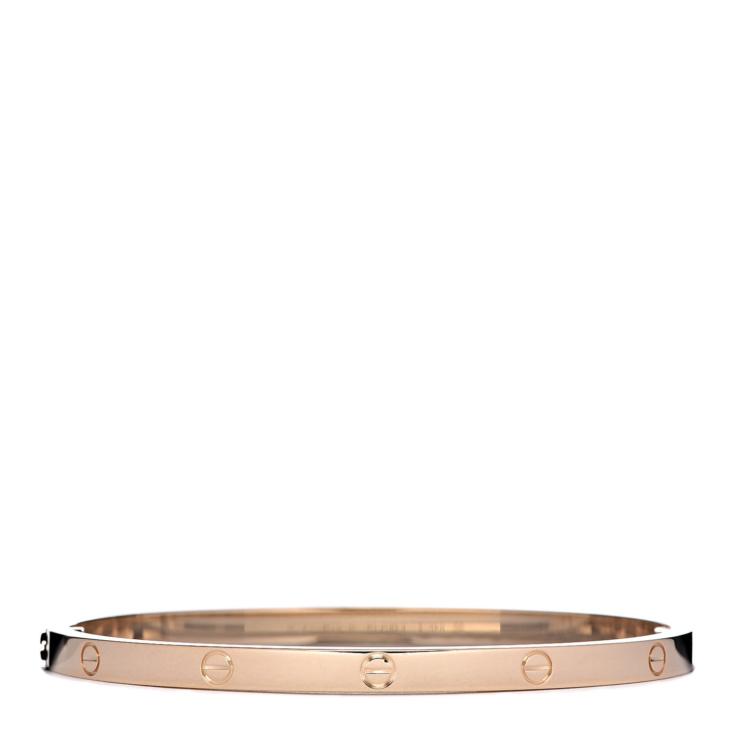 18K Yellow Gold Small LOVE Bracelet 16