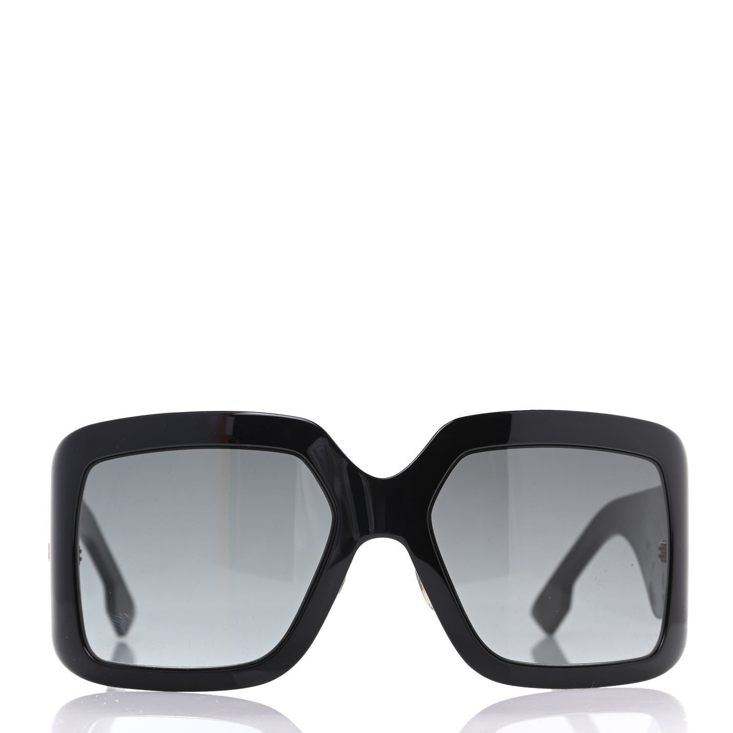 Christian Dior Acetate DiorSo Light 2 Shield Sunglasses Black 2 of 7