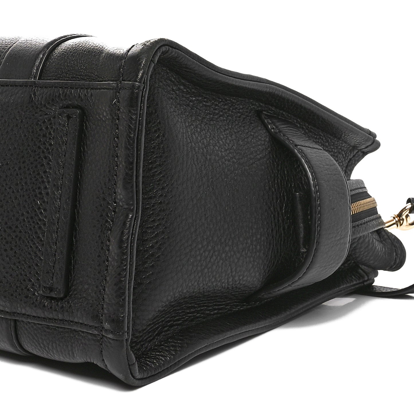 Grained Calfskin Medium The Tote Bag Black