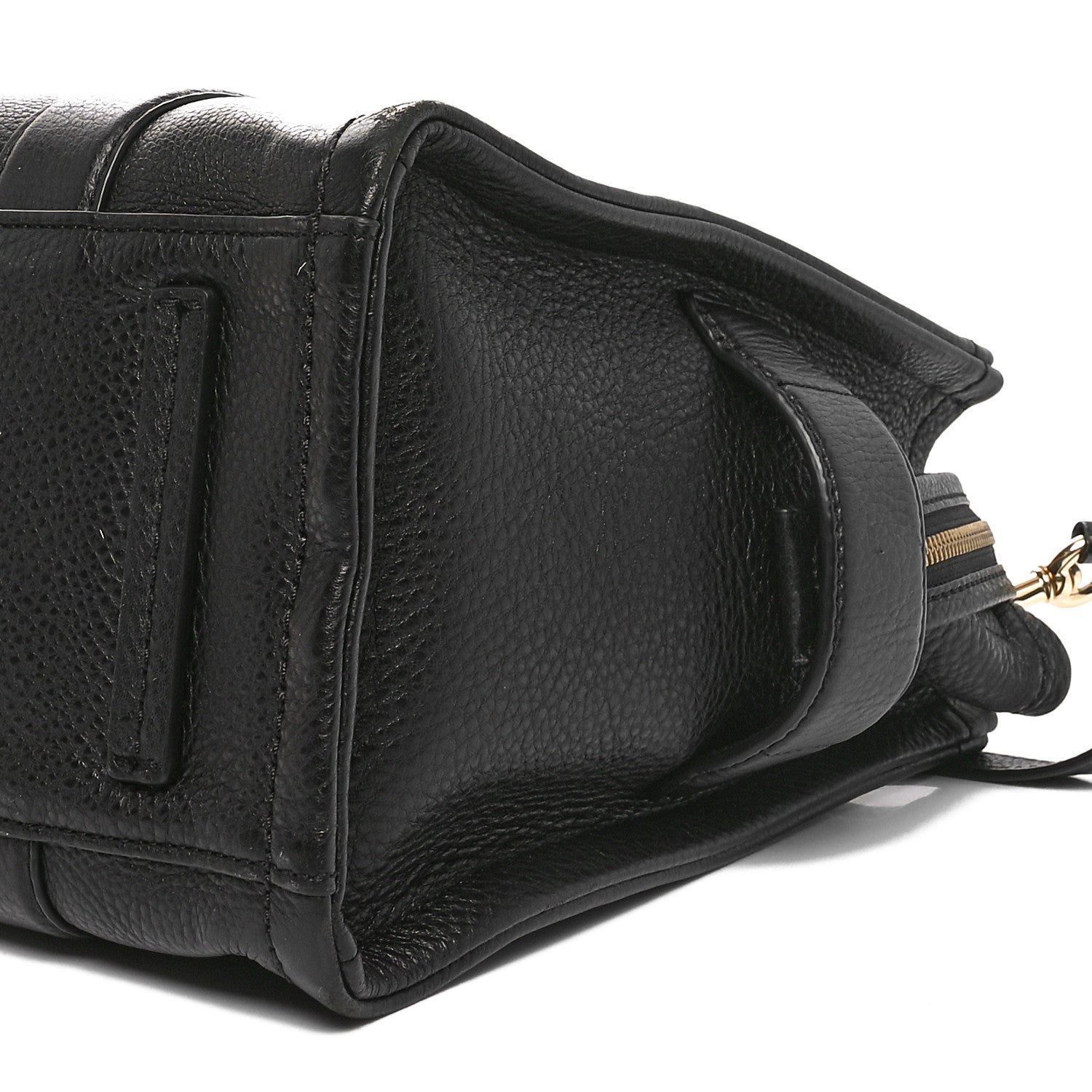 Marc Jacobs Grained Calfskin Medium The Tote Bag Black 9 of 9