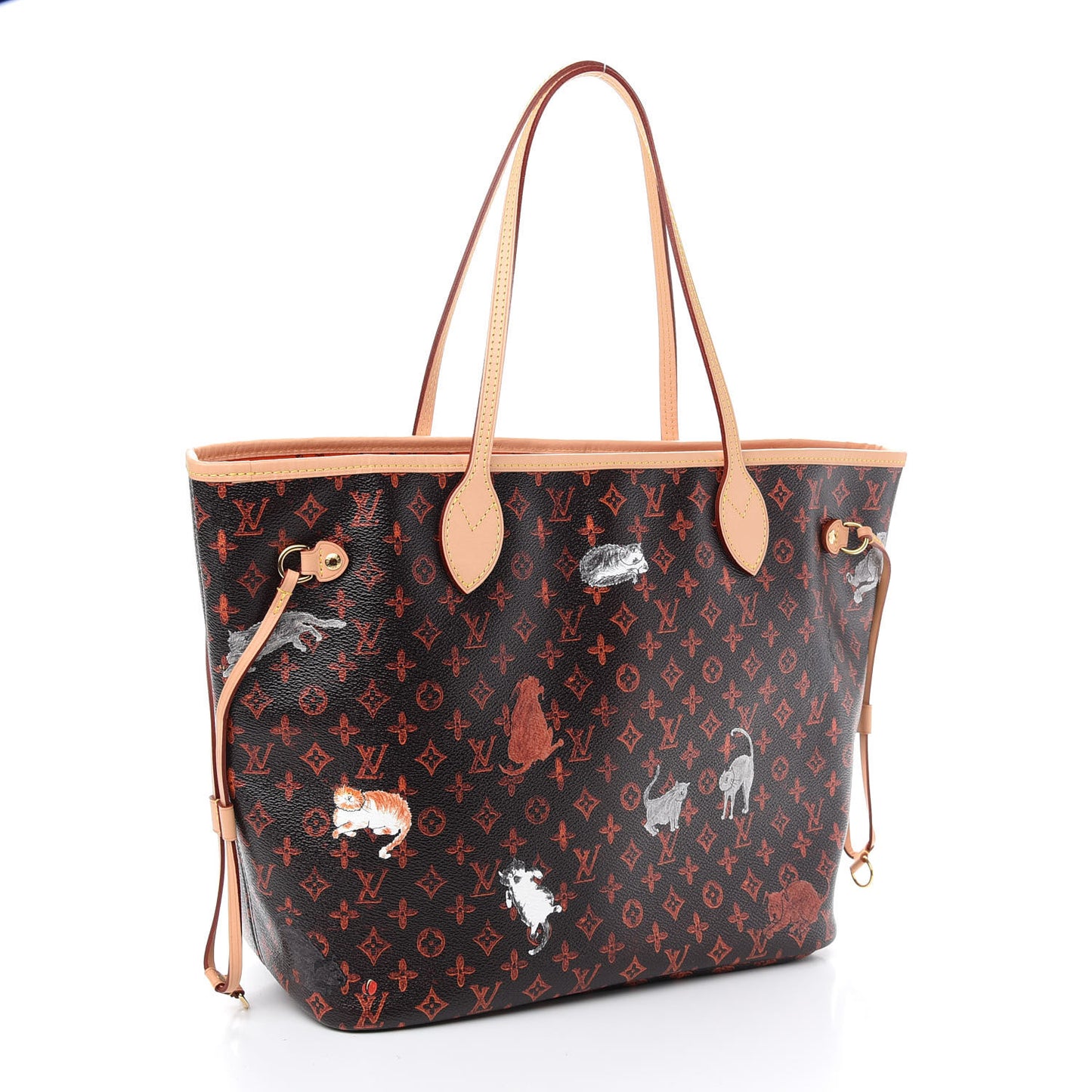 Catogram Neverfull MM Marron