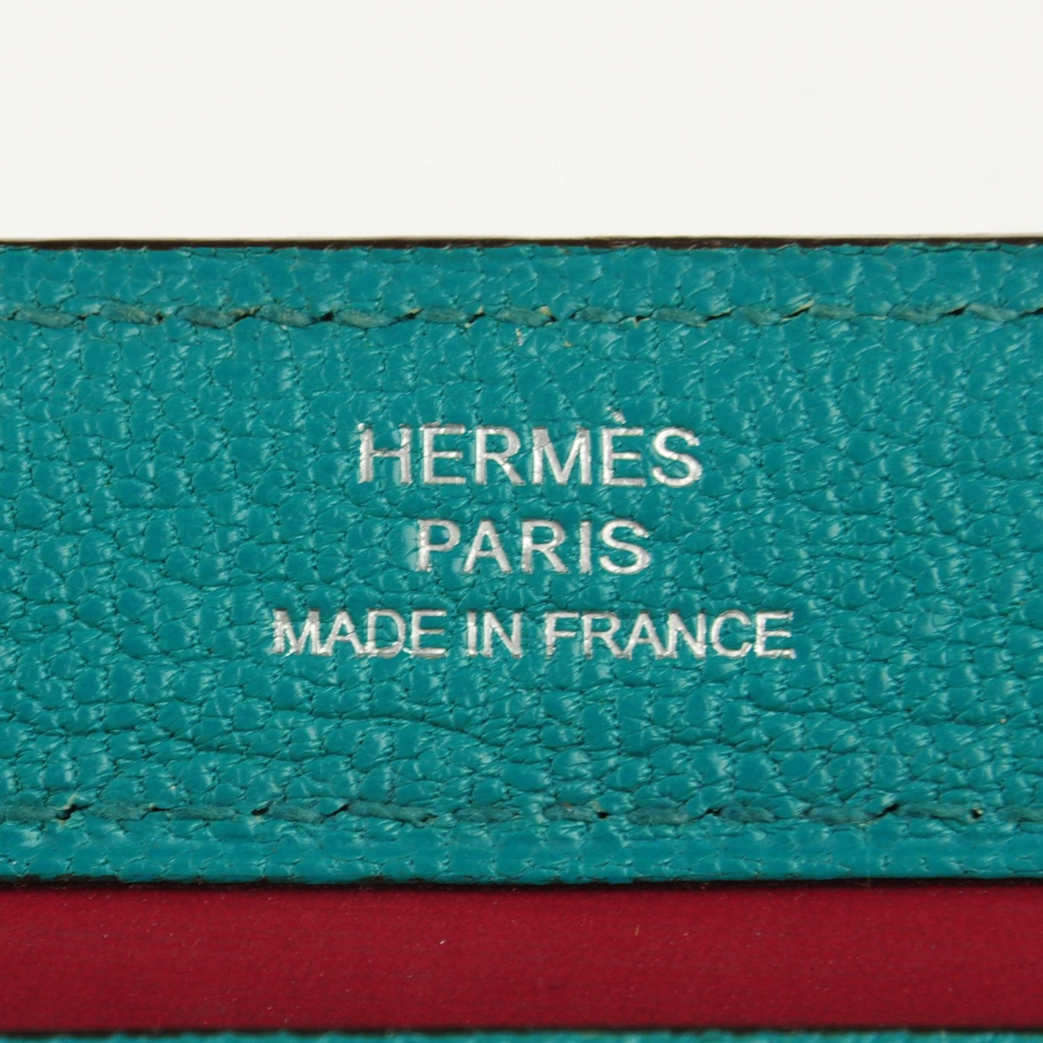 Hermes Chevre Mysore Karo GM Bleu Paon 6 of 8