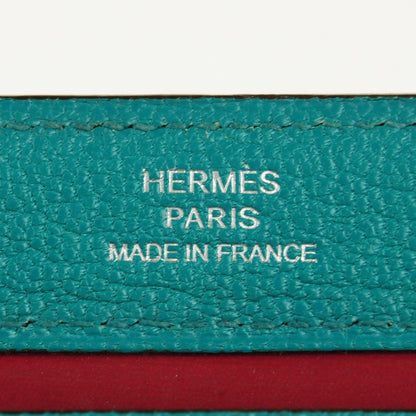 Hermes Chevre Mysore Karo GM Bleu Paon 6 of 8