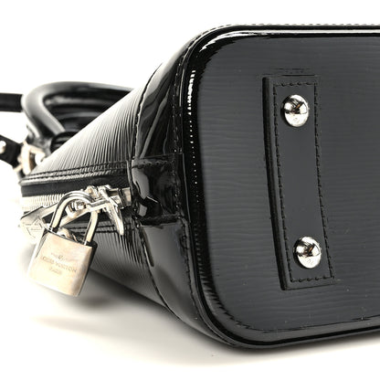 Louis Vuitton Epi Electric Alma BB Black 7 of 8