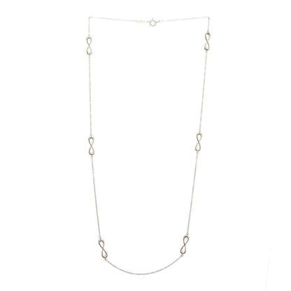 Tiffany 18K Yellow Gold Infinity Endless Necklace 3 of 6