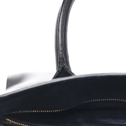 Saint Laurent Calfskin Small Sac De Jour Navy 21 of 26