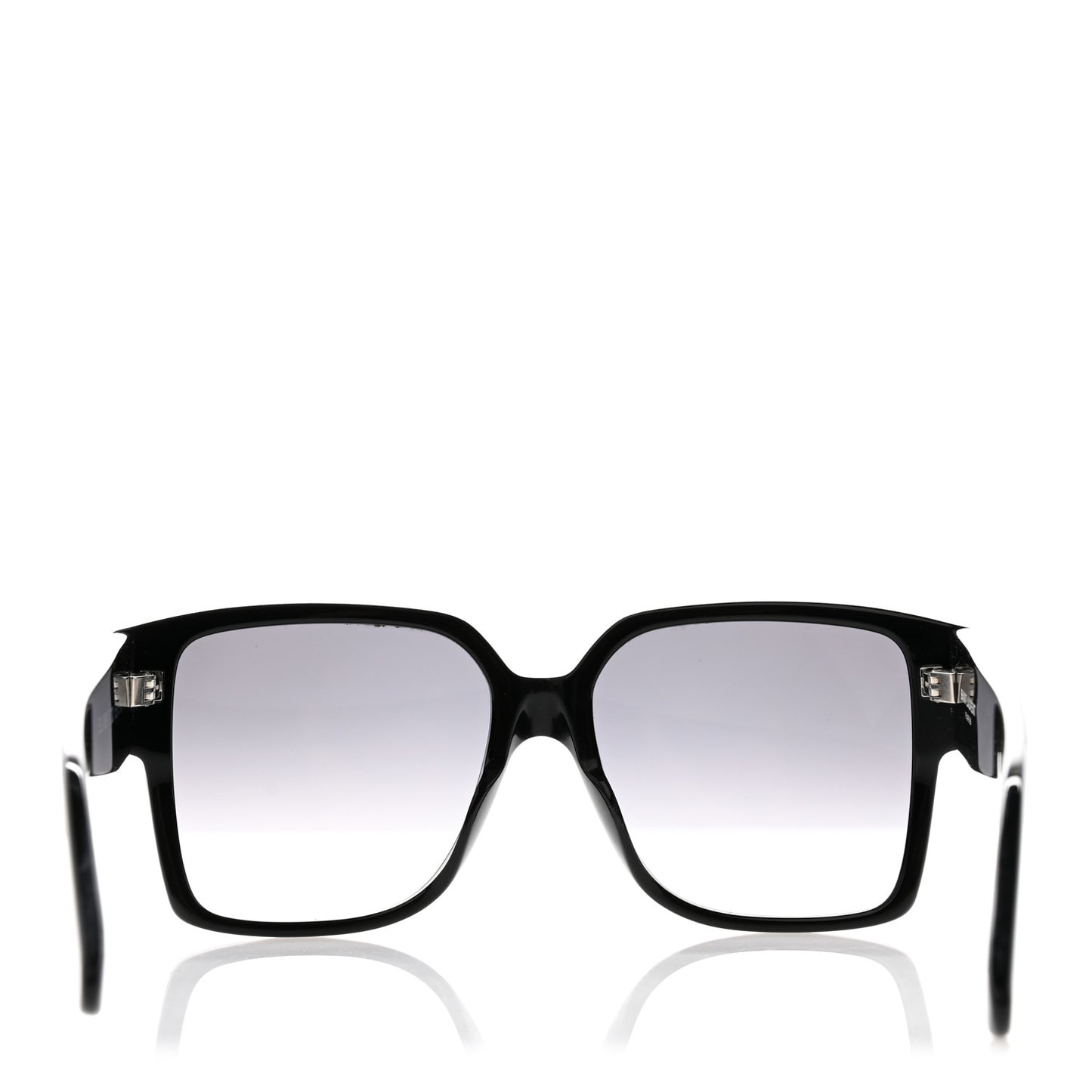 Acetate Flat Top Sunglasses SL M9 002 Black