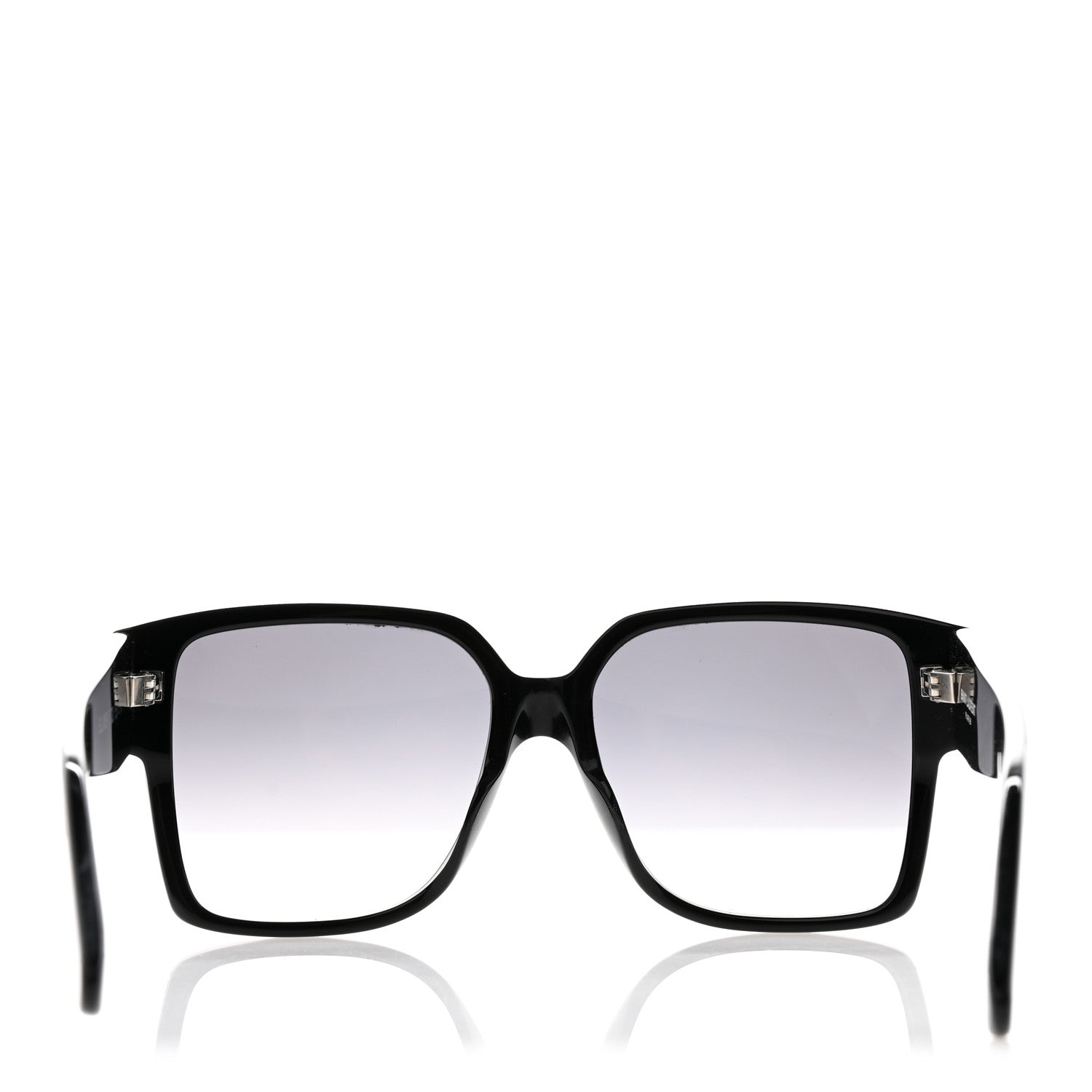 Saint Laurent Acetate Flat Top Sunglasses SL M9 002 Black 9 of 10