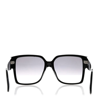 Saint Laurent Acetate Flat Top Sunglasses SL M9 002 Black 9 of 10