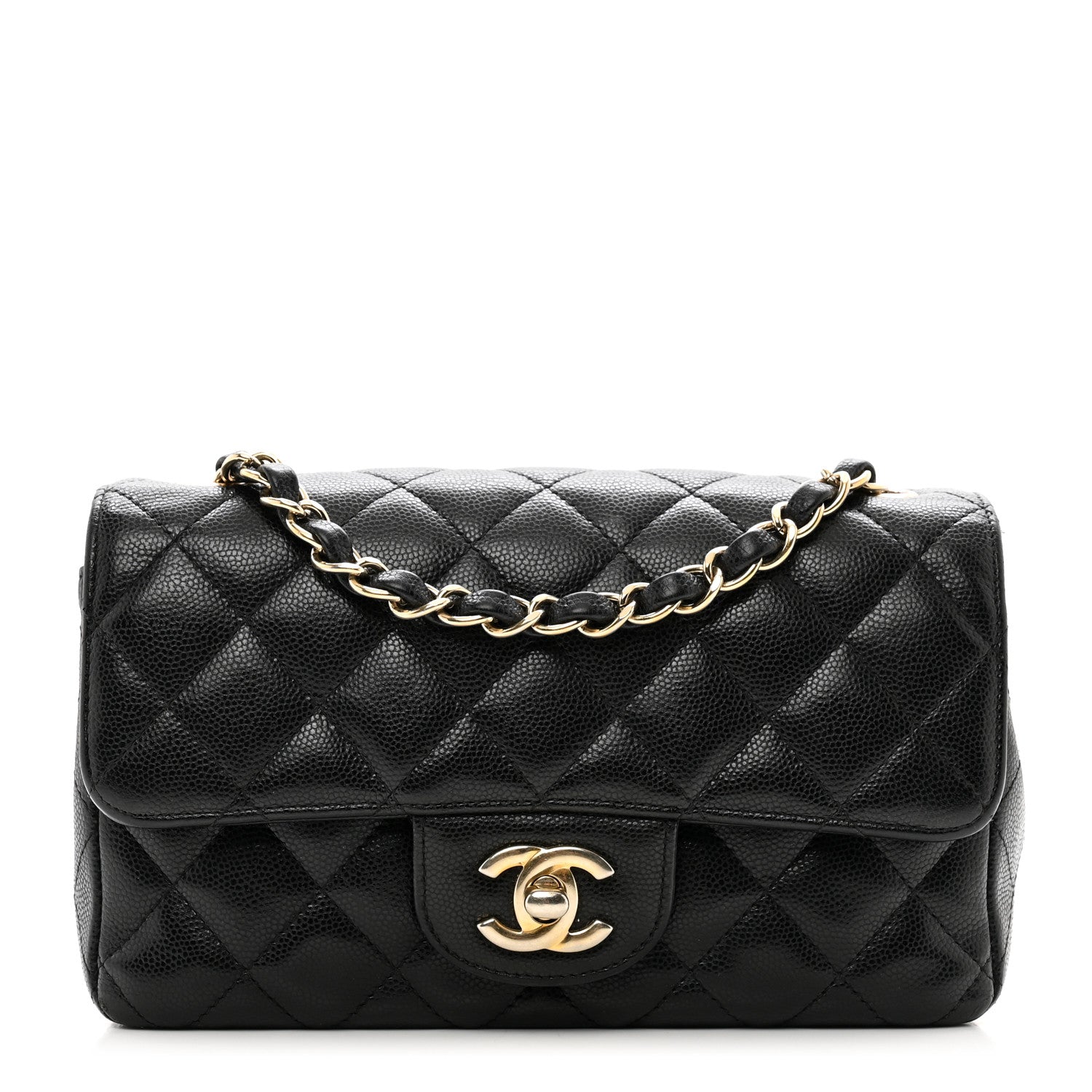Chanel Caviar Quilted Mini Rectangular Flap Black 1 of 11