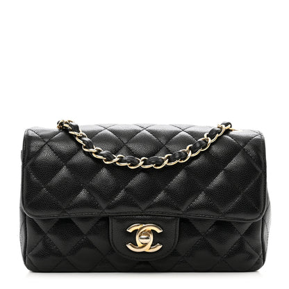 Chanel Caviar Quilted Mini Rectangular Flap Black 1 of 11