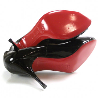 Christian Louboutin Patent You You 85 Pumps 39 Black 4 of 6