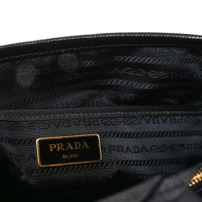 Prada Tessuto Nylon Soft Calf Small Tote Black 6 of 10