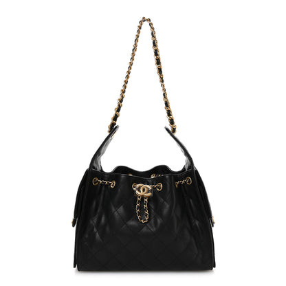 Chanel Caviar Quilted Small Chanel 25 Handbag Black 1 of 11