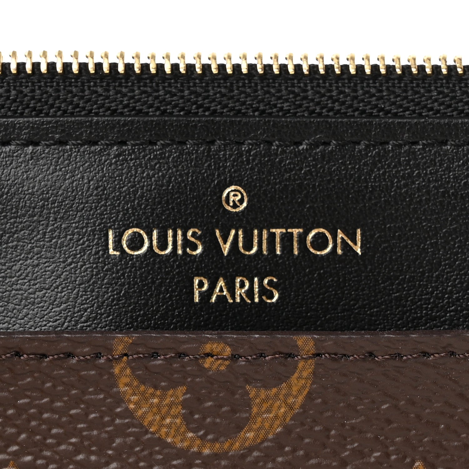 Louis Vuitton Monogram Slim Purse Black 7 of 9
