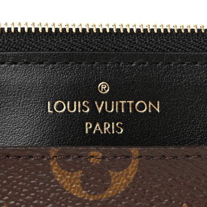 Louis Vuitton Monogram Slim Purse Black 7 of 9