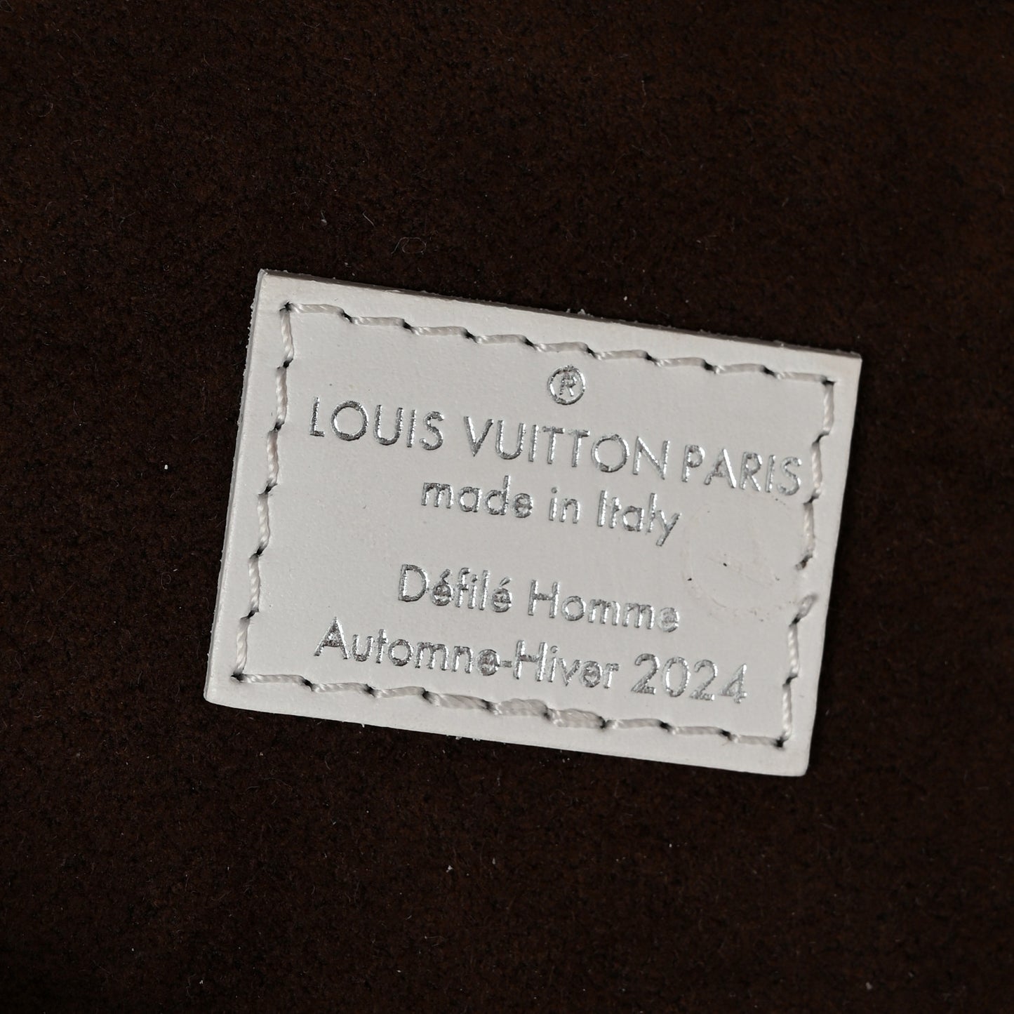 Calfskin Cowmooflage Mark Folder Brown