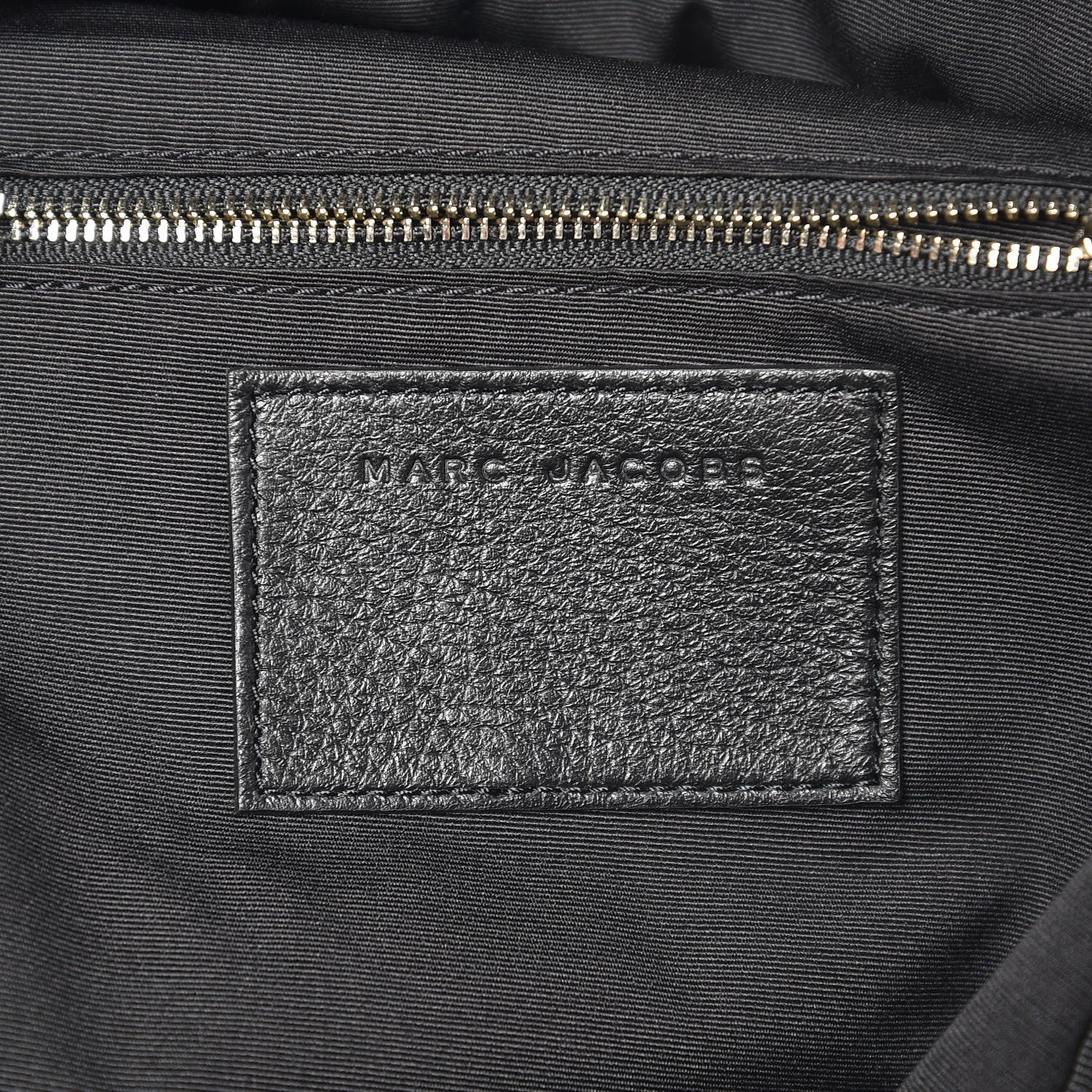 Marc Jacobs Pebbled Calfskin Biker Backpack Black 7 of 10