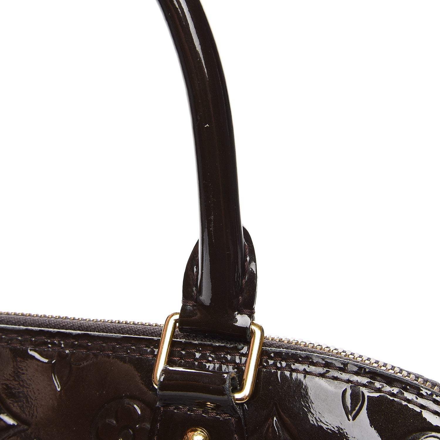Louis Vuitton Vernis Alma GM Amarante 7 of 20