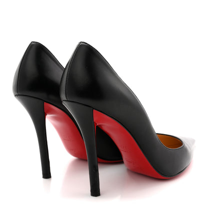 Christian Louboutin Shiny Nappa Apostrophy 100 Pumps 37.5 Black 5 of 13