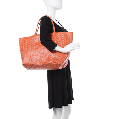 Goyard Goyardine Saint Louis GM Orange 2 of 12