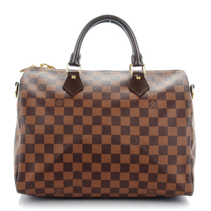 Louis Vuitton Damier Ebene Speedy Bandouliere 30 1 of 8
