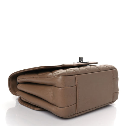 Chanel Caviar Quilted Mini All About Flap Bag Brown 4 of 9
