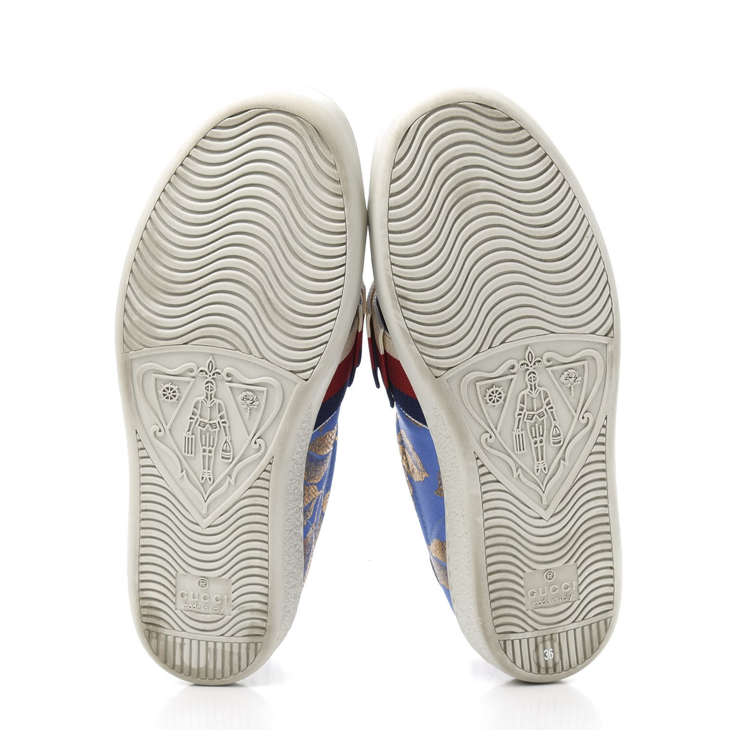 Lurex Jacquard Crystal Sylvie Web Branches Womens Ace Sneakers 36 Pervinca Gold