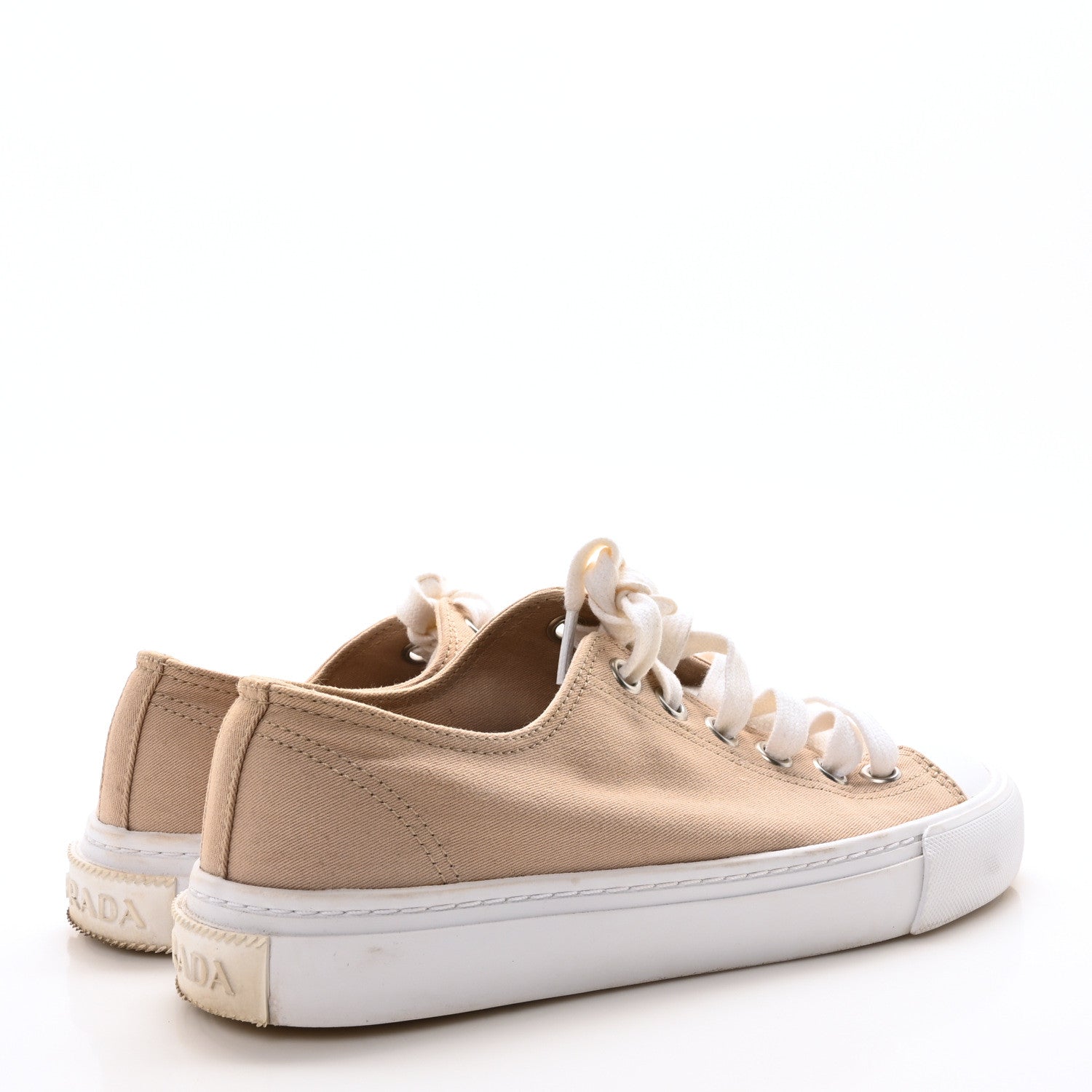 Prada Garbardine Low Top Sneakers 39 Corda 5 of 9