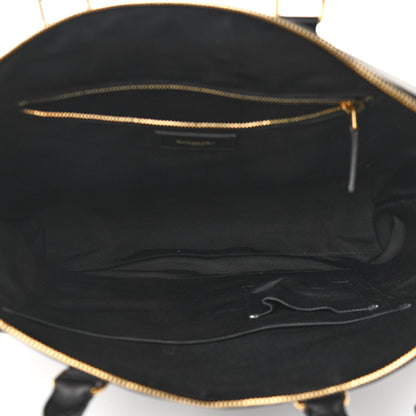Saint Laurent Toile Classic Monogram Tote Black 5 of 10
