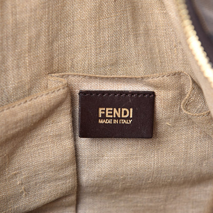 Fendi Pequin Cuoio Vegetale 2Bag Tobacco Cuoio Miele Vacchetta 6 of 17