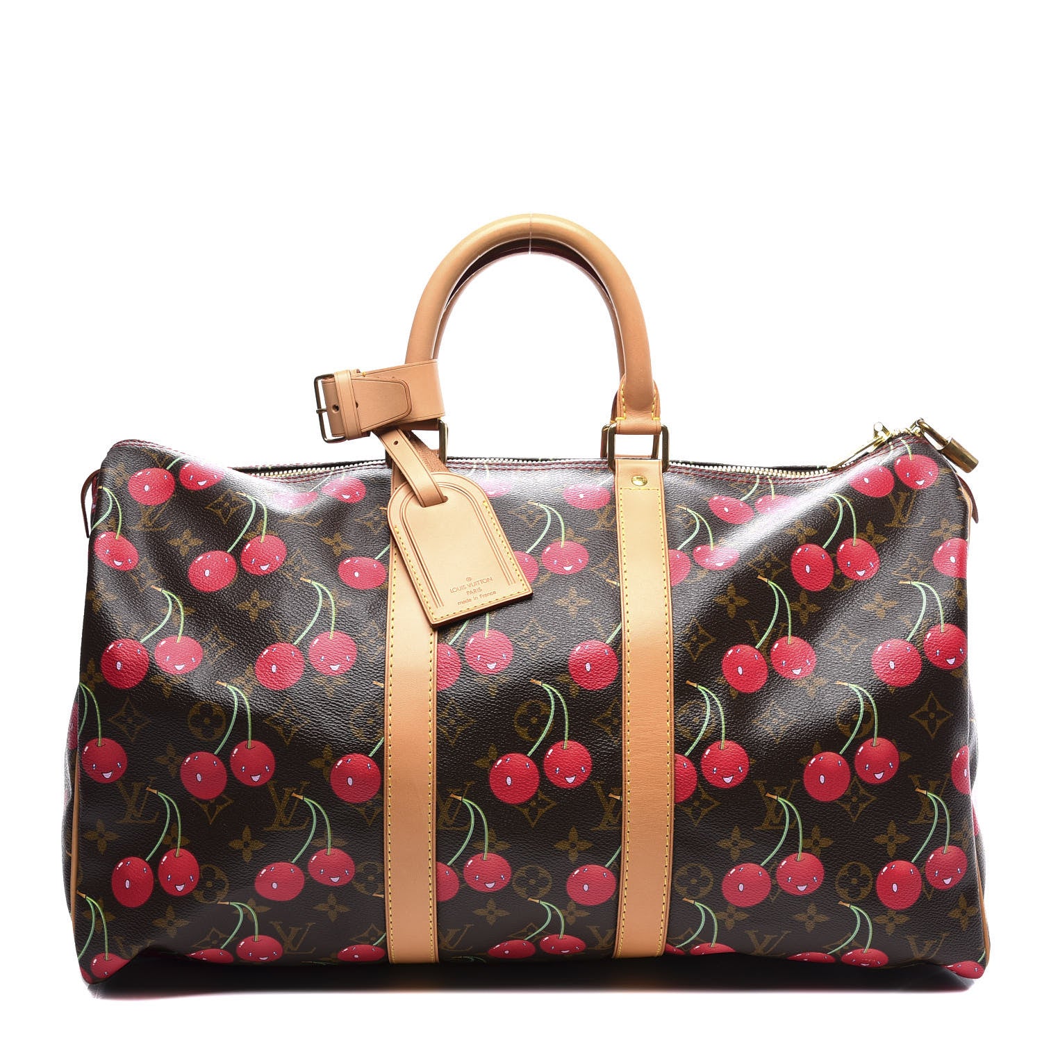 Louis Vuitton Monogram Cerises Keepall 45 1 of 12