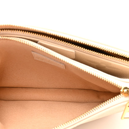 Louis Vuitton Empreinte Monogram Giant Multi Pochette Accessories Cream 6 of 10