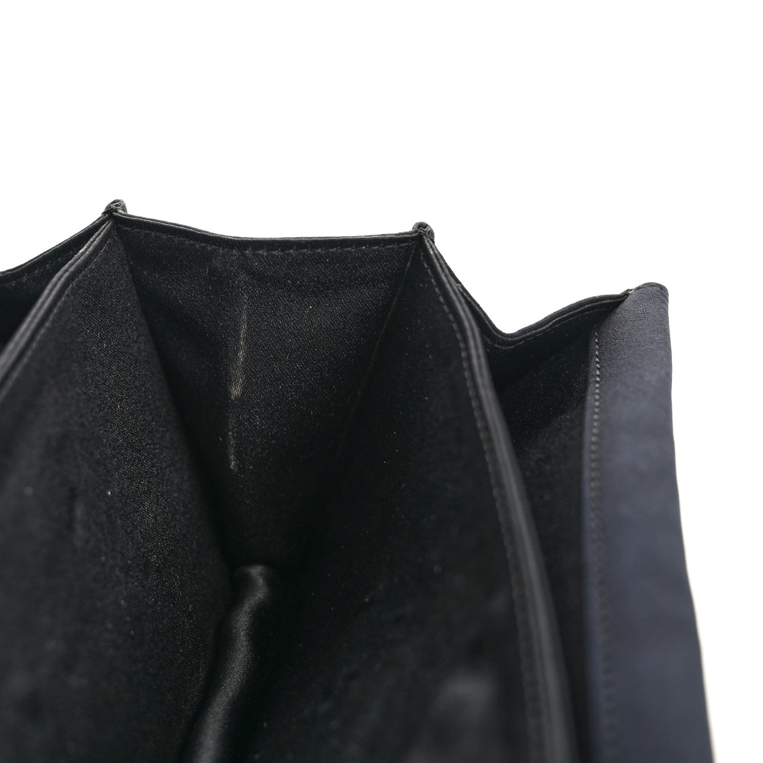 Chanel Satin Ribbon Bow Clutch Black 11 of 20
