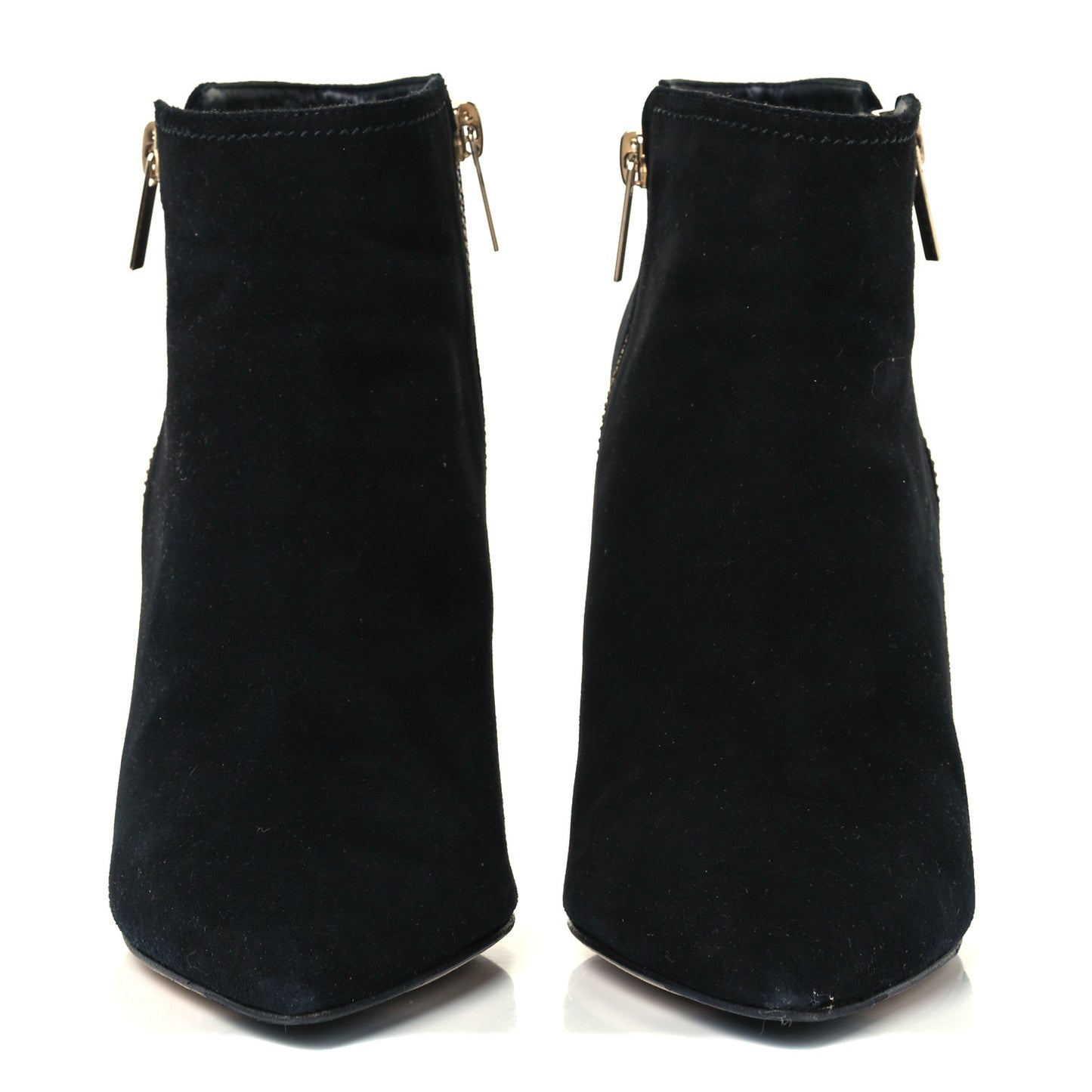 Suede Ankle Boots 36 Black