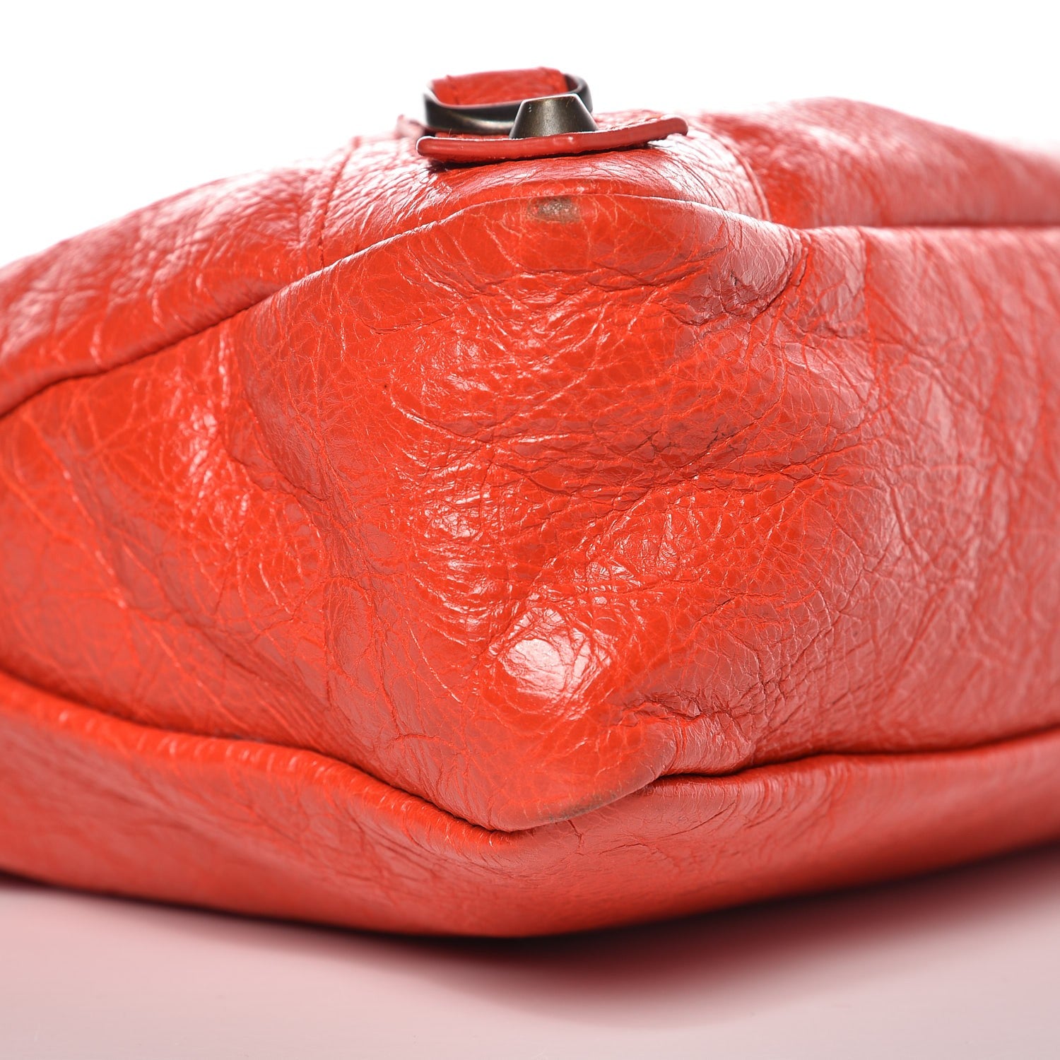 Balenciaga Agneau Classic Hardware Town Rouge Coquelicot Rouge Braise 10 of 10