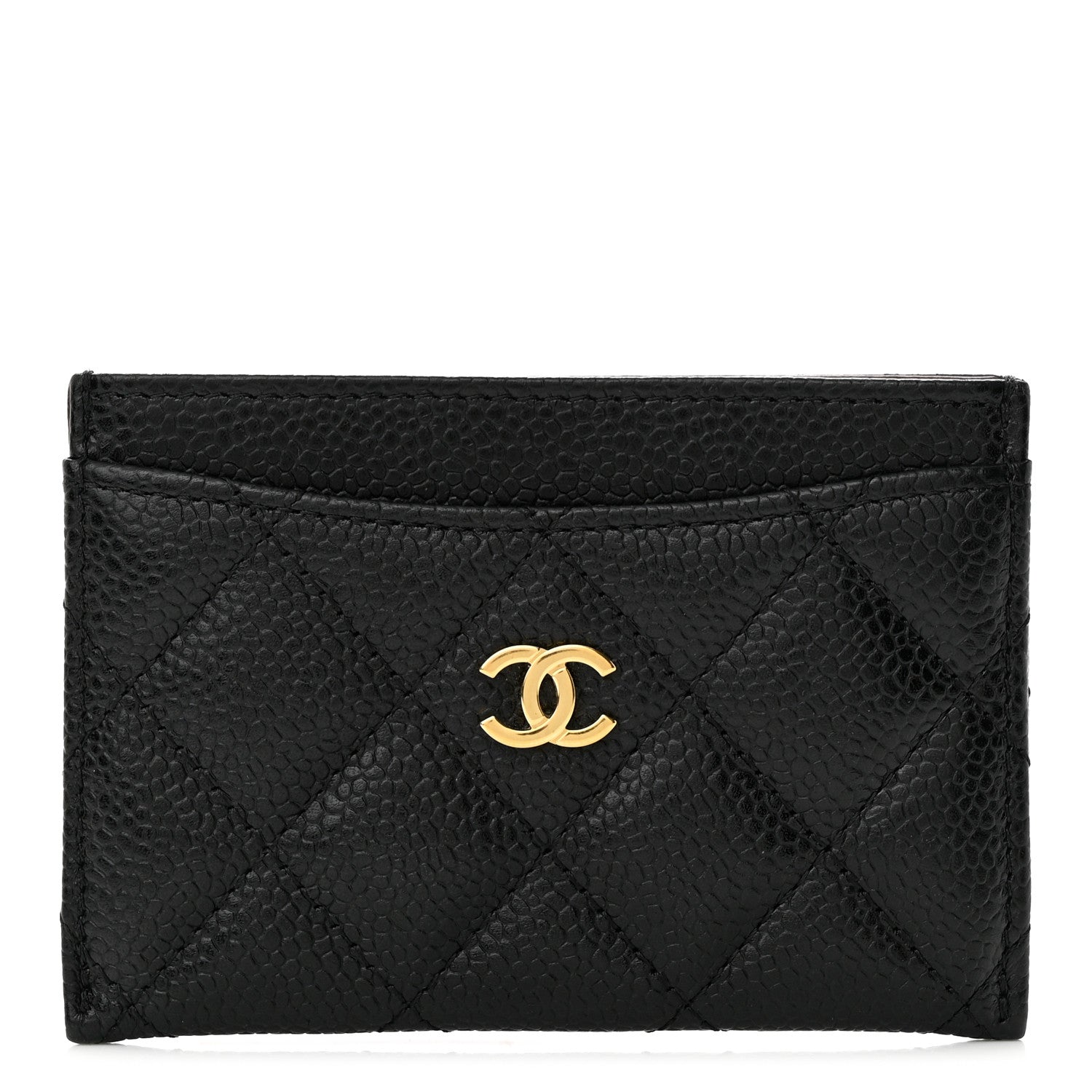 Chanel Caviar Quilted Card Holder Black 1 of 8