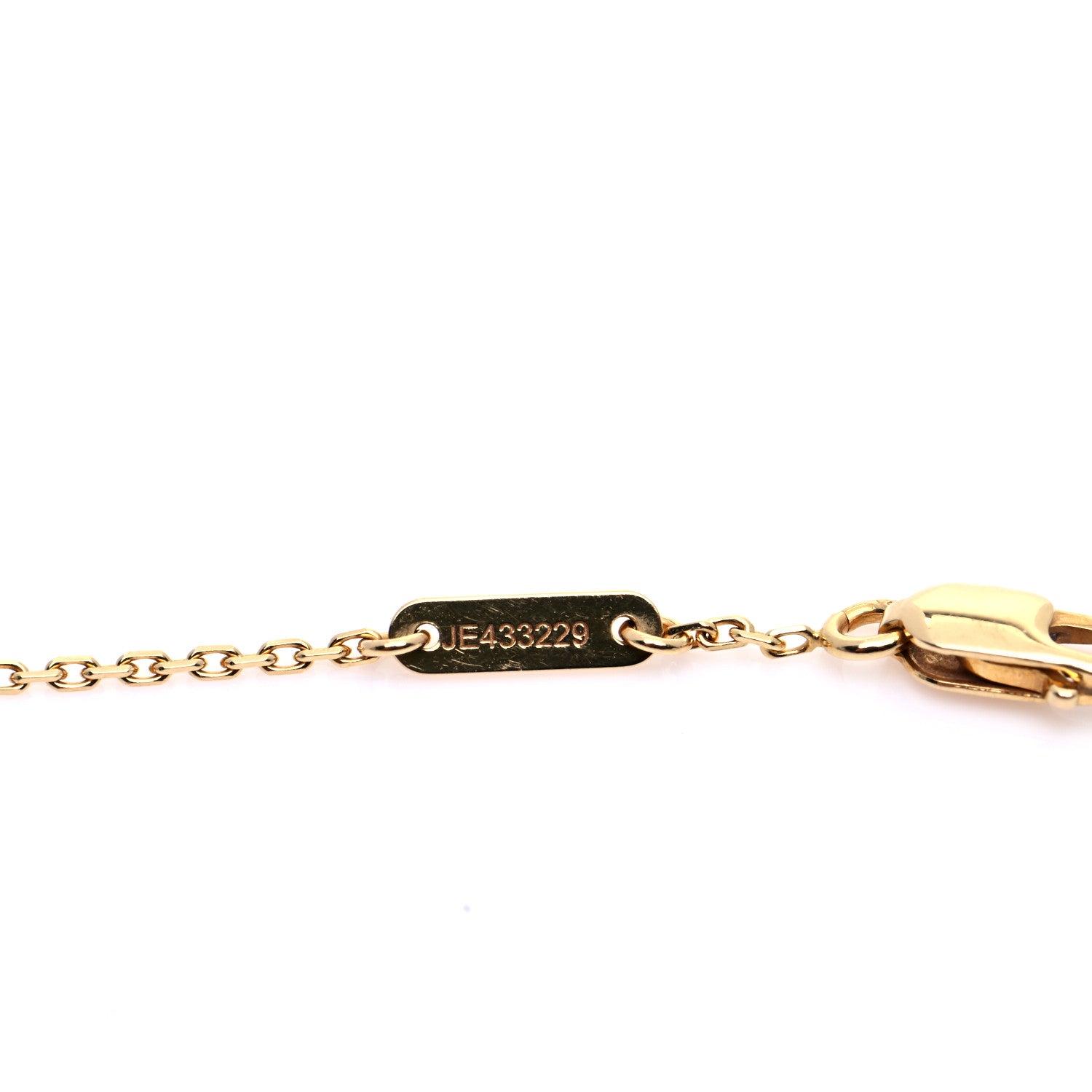 Van Cleef & Arpels 18K Yellow Gold Mother of Pearl Sweet Alhambra Butterfly Bracelet 6 of 8