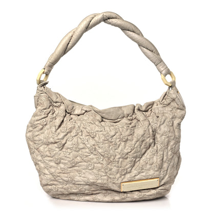 Louis Vuitton Lambskin Olympe Nimbus GM Ecru 1 of 10