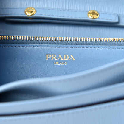 Prada Vitello Move Chain Wallet Astrale 8 of 8