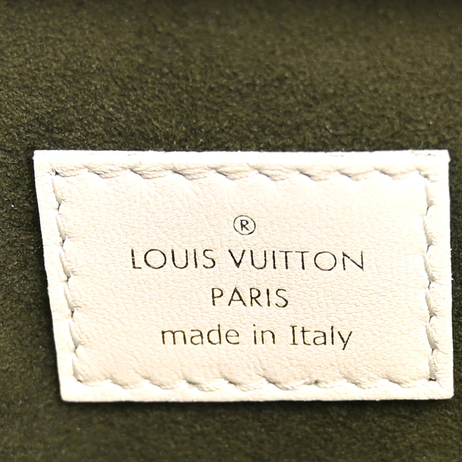 Louis Vuitton Lambskin Embossed Monogram Coussin PM Beige Cream 7 of 10