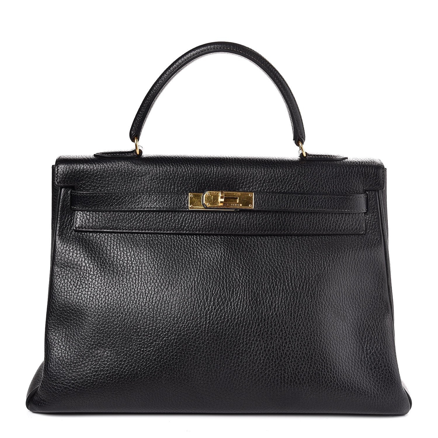 Hermes Ardennes Kelly Retourne 35 Black 1 of 36